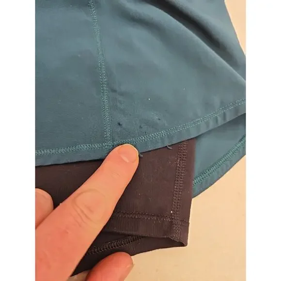 Calia By Carrie Underwood Shorts Small Green Running Under Layer Lined - Picture 4 of 15